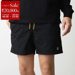CELINE セリーヌ スイムショートパンツ RZ0183M34.38NO メンズ トリオンフ刺繍 ナイロン スイムウェア ハーフパンツ 水着 水陸両用 ブラック