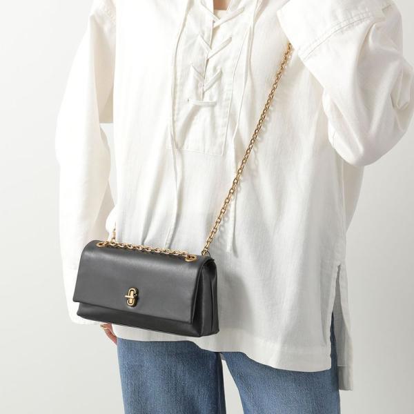 MARC JACOBS マークジェイコブス ショルダーバッグ ザ レザー デュアル チェーン ウォレ...