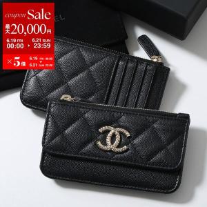 CHANEL シャネル コインケース MATELASSE マトラッセ AP4314 B18212 レディース カードケース フラグメントケース ココマーク ミニ財布 94305