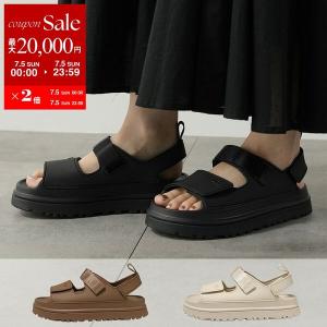 UGG KIDS アグ キッズ サンダル GoldenGlow ゴールデングロー 1152813K レディース ガールズ プラットフォーム ストラップ ロゴ 3.8cm 軽量 シューズ 靴