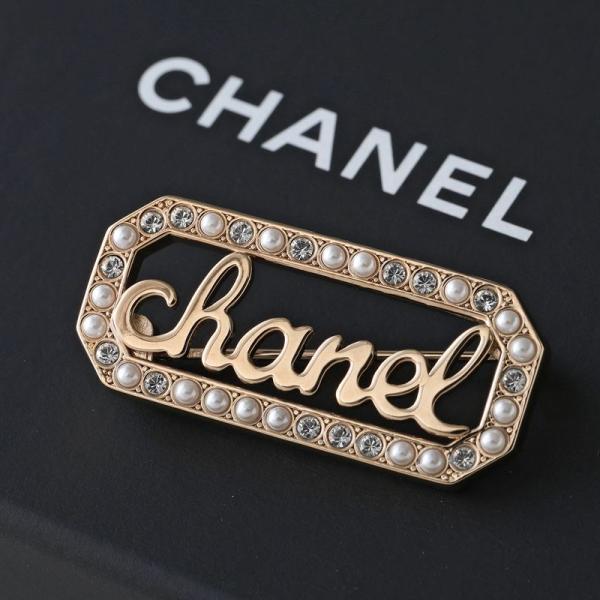 CHANEL シャネル ブローチ ABB776 B14169 レディース フェイクパール ラインスト...