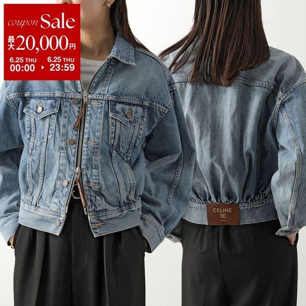 CELINE セリーヌ デニムジャケット RV0ZW930F.GDO5 レディース トラッカージャケ...