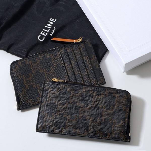 CELINE セリーヌ コインケース L10083317.04LU レディース メンズ トリオンフキ...