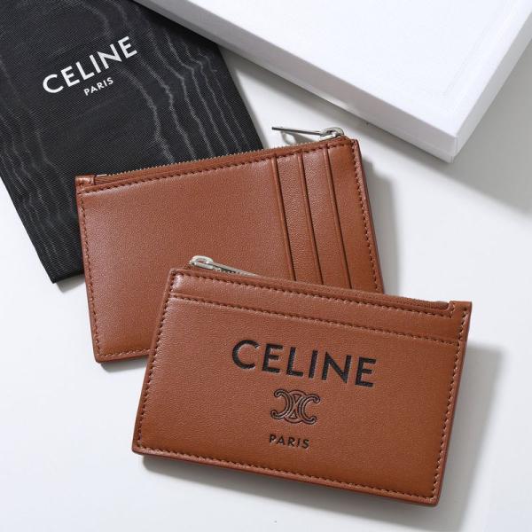 CELINE セリーヌ コインケース 10F993R22.GLK3 メンズ カードケース レザー ト...