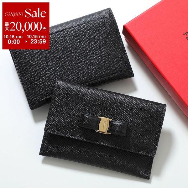 FERRAGAMO Ferragamo VARA カードケース 22D155
