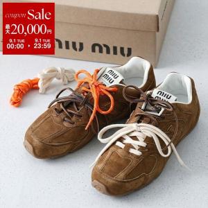 MIUMIU × New Balance ミュウミュウ ニューバランス コラボ スニーカー 530 SL 5E165E Z5O レディース スエード ローカット 5E165E_Z5O_F0401_F_D005