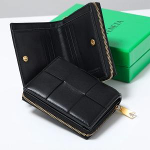 BOTTEGA VENETA ボッテガヴェネタ 二つ折り財布 カセット 750253 VCQC1 メンズ マキシイントレチャート 小銭入れあり ミニ財布 750253VCQC18425