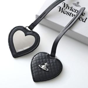 Vivienne Westwood ヴィヴィアンウエストウッド バッグチャーム HEART MIRROR CHARM 8212000FW S0026 レディース ハート ミラー キルティング オーブ N401