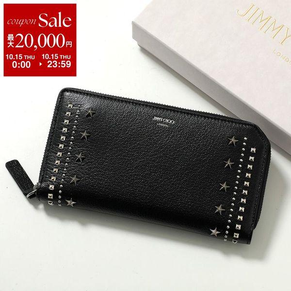 Jimmy Choo Jimmy Choo GUNMETAL 長財布