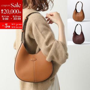 TODS トッズ ハンドバッグ Di ディーアイ XBWDBSR9100YAT レディース ミニ ホーボーバッグ レザー フラットポーチ付き 鞄