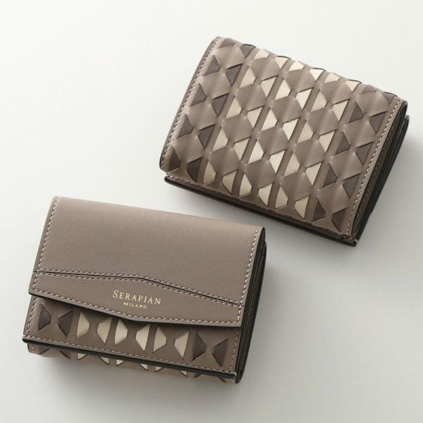 SERAPIAN セラピアン 三つ折り財布 Mini trifold wallet SRMOSWSL...