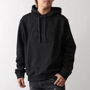 Calvin Klein カルバンクライン パーカー 40EC450 メンズ レディース プルオーバー スウェット ロゴ 裏起毛 長袖 002/black