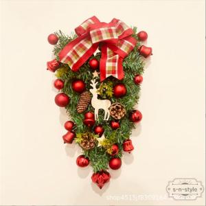 クリスマスリース クリスマス スワッグ 飾り ...の詳細画像2