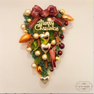 クリスマスリース クリスマス スワッグ 飾り ...の詳細画像3