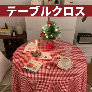 クリスマス テーブルクロス マルチクロス レッ...の詳細画像1