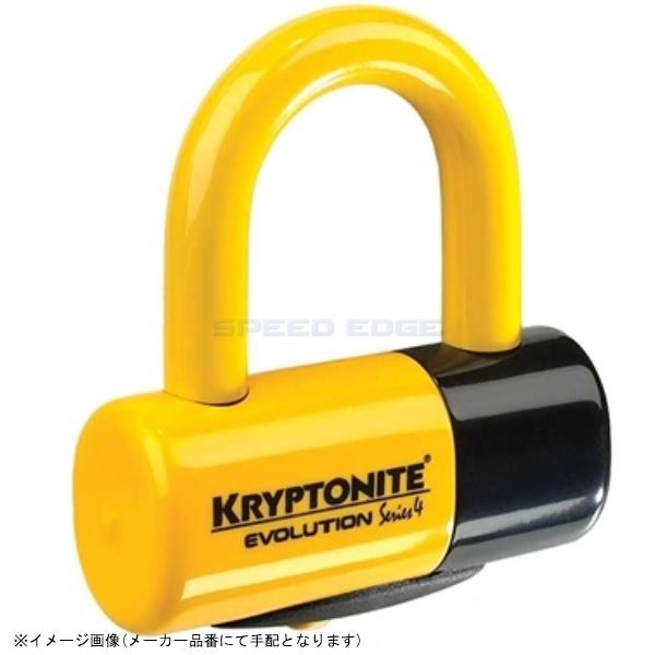 在庫あり Kryptonite クリプトナイト EV4 ディスクロック YELLOW