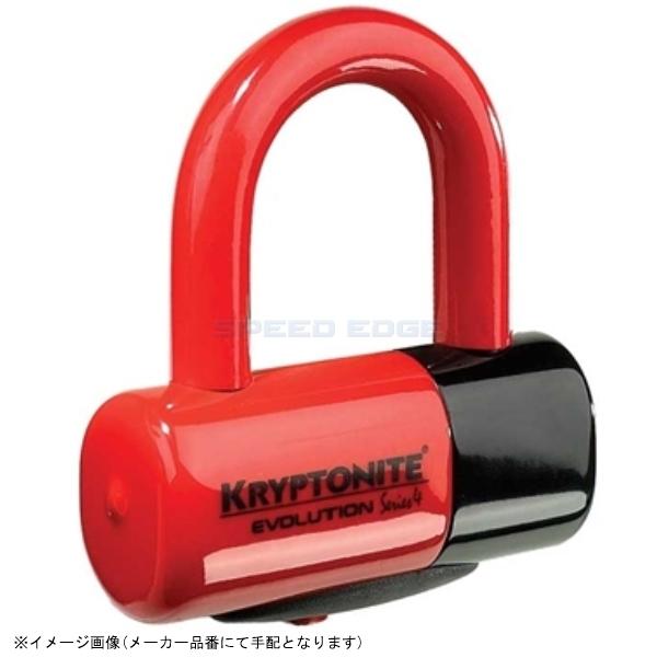 在庫あり Kryptonite クリプトナイト EV4 ディスクロック RED