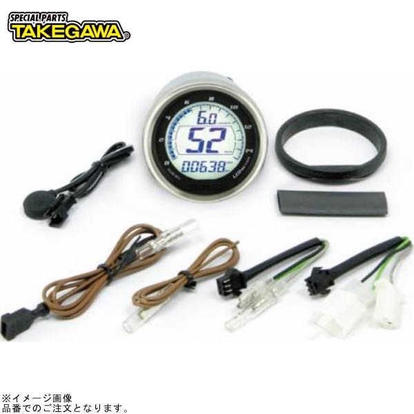 在庫あり SP武川 05-05-0039 DタイプLCDスピード&amp;タコメーター(ノーマルライトケース...