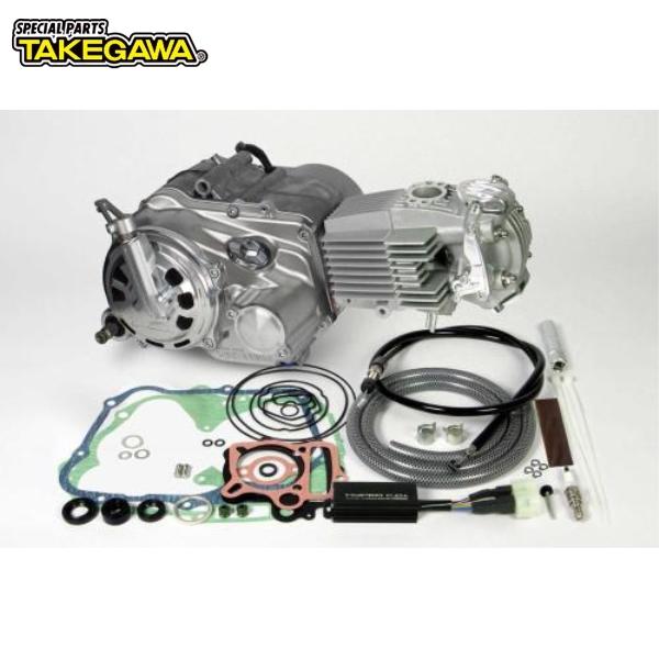 SP武川 01-00-1554 スーパーヘッド4V+Rコンプリートエンジン124cc(セカンダリー)...