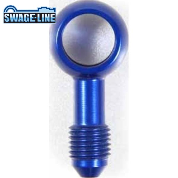 SWAGE-LINE スウェッジライン BA321 バンジョーアダプター ST ブルー | ハーレー...