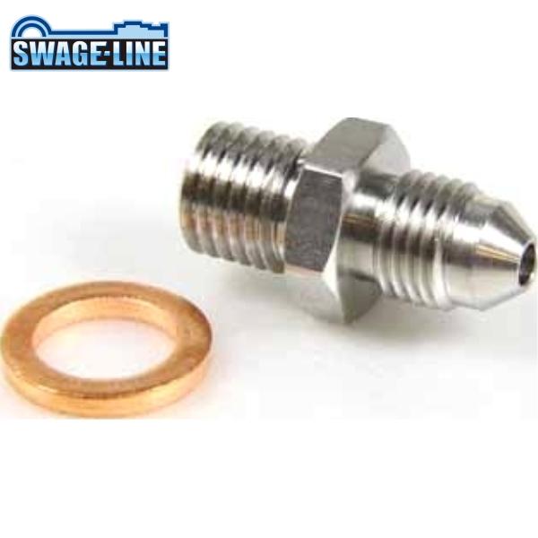 SWAGE-LINE スウェッジライン ETP322 キャリパーアダプター 10mm-1.25 | ...