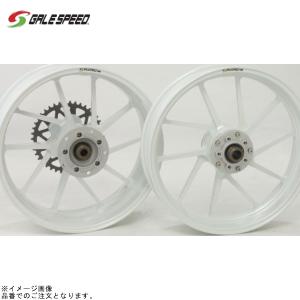 GALE SPEED ゲイルスピード 28310028SW アルミ鍛造ホイール (TYPE-R) F 350-17 ソリッドホワイト CB1300SF/SB/ST