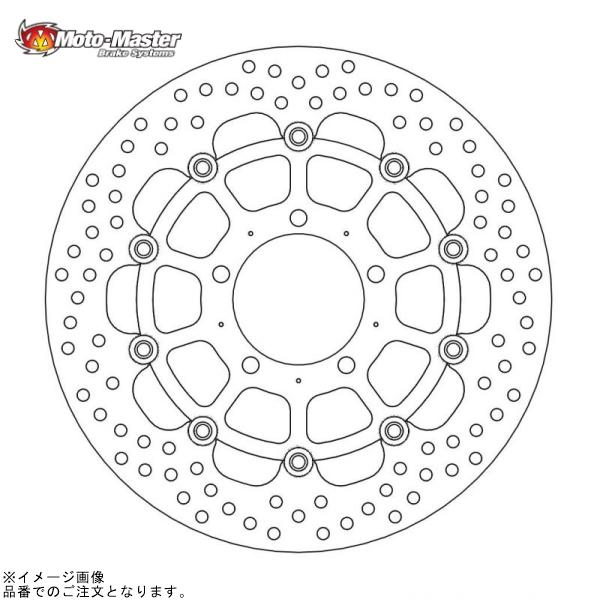 MOTO MASTER モトマスター 112125 ヘイローディスク フロント/φ310 左右共通 ...