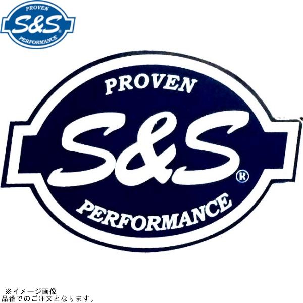 S＆S エスアンドエス 106-4459 ロゴステッカー 3インチ