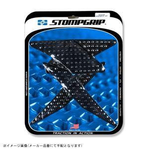 STOMP ストンプグリップ 55-10-0137B トラクションパッドタンクキット ブラック VOLCANO Z125 17-20｜s-need