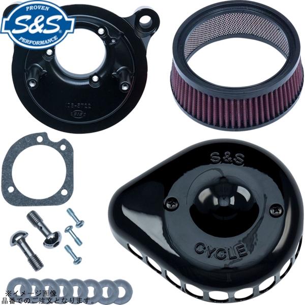 S＆S エスアンドエス 170-0450 ステルス エアクリーナーキット ミニティアドロップ グロス...