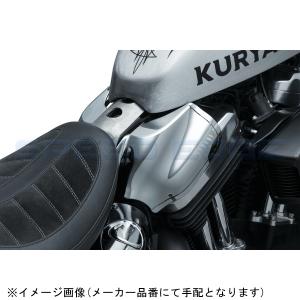 Kuryakyn クリアキン 5788 リフレクティブ サドルヒートシールド SMK Sportster 14-21(ピーナッツタンク車のみ)