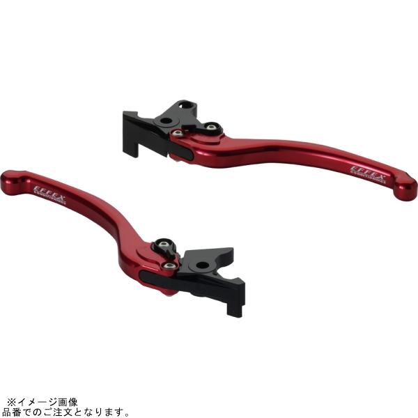 EFFEX EAL001R スムースフィットレバー レッド ZRX1200(1100)/ZEPHYR...