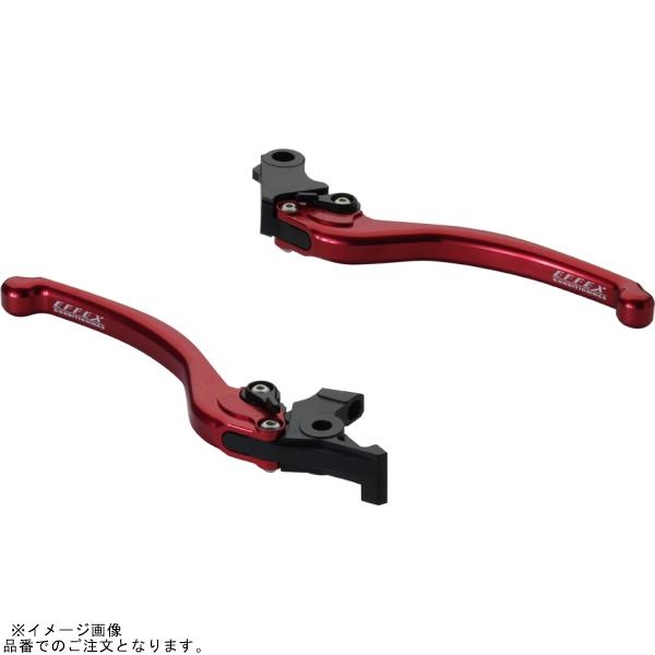 EFFEX EAL015R スムースフィットレバー レッド CB400SF/SB/ABS