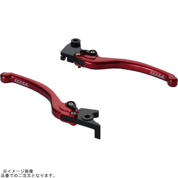 EFFEX EAL020R スムースフィットレバー レッド Ninja250/R