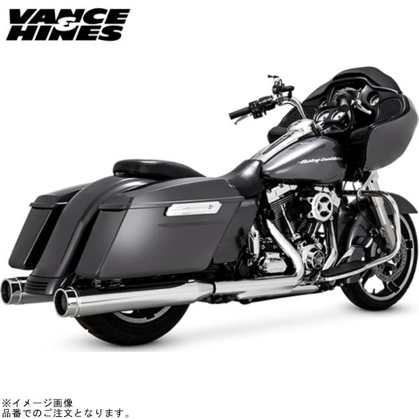 バンス&amp;ハインズ 1801-1458 Torquer450 トルカー スリップオン クローム マフラ...