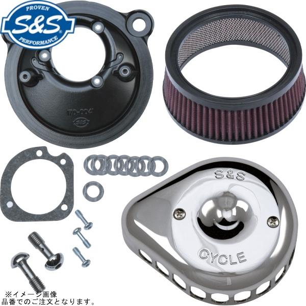 S＆S エスアンドエス 170-0439C ステルス エアクリーナーキット ミニティアドロップ クロ...