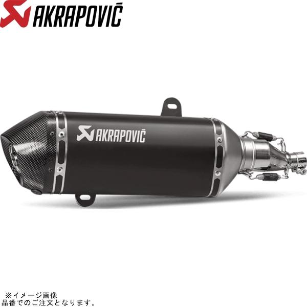 AKRAPOVIC アクラポビッチ S-VE125SO2-HZBL スリップオンライン ステン ブラ...