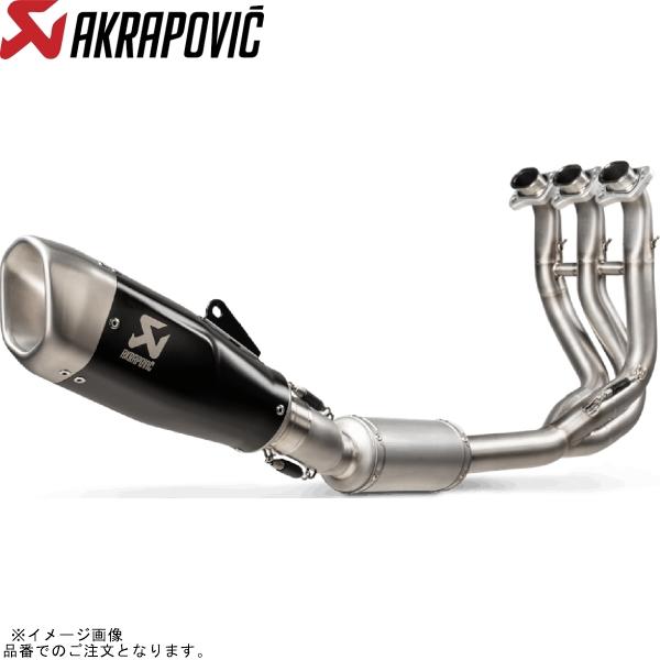 AKRAPOVIC アクラポビッチ S-T6R1-CQTBL レーシングライン チタン ブラック T...