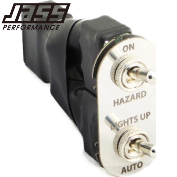 ジャスパフォーマンス 2180 ハザード＆リトラスイッチ ステンレスミラーポリッシュ NAロードスタ...