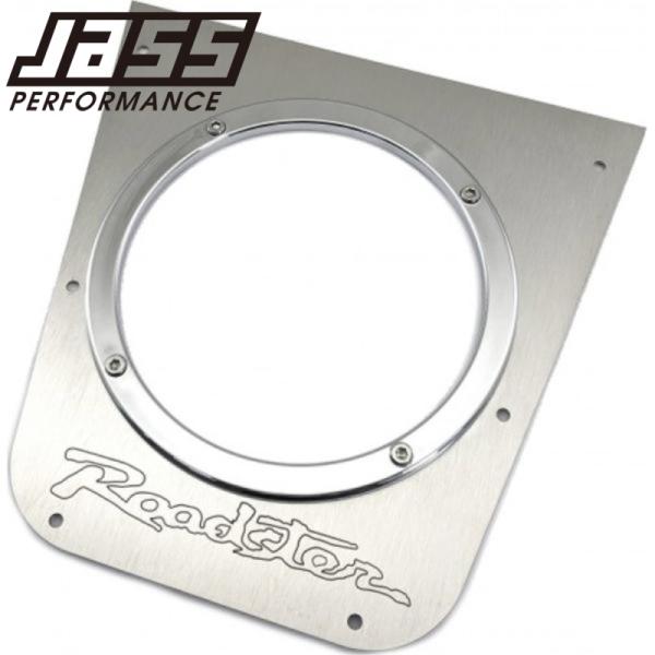 ジャスパフォーマンス 2407 シフトパネル ステンレスヘアライン ロゴ入り鏡面プラリング NAロー...