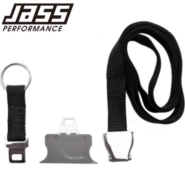 ジャスパフォーマンス 5331 ソフトトッププルストラップ ブラック NA/NBロードスター