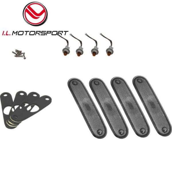 I.L.モータースポーツ アイエルモータースポーツ NAB-1553 サイドリフレクターセット スモ...