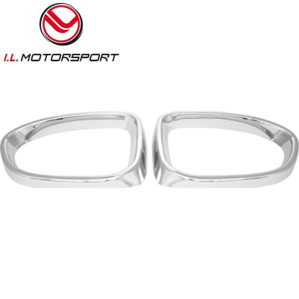 I.L.モータースポーツ アイエルモータースポーツ ND0-0018C ドアミラーリングセット クロ...
