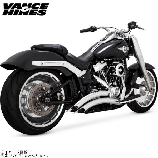 バンス&amp;ハインズ 1800-2565 2-2 PCX ビッグラディウス2-2 クローム マフラー F...