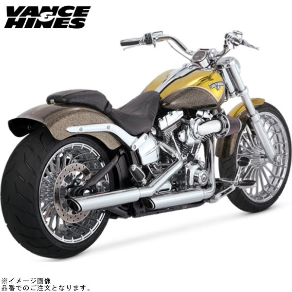 バンス&amp;ハインズ 16335 3in PCX ツインスラッシュ 3インチ スリップオン クローム マ...