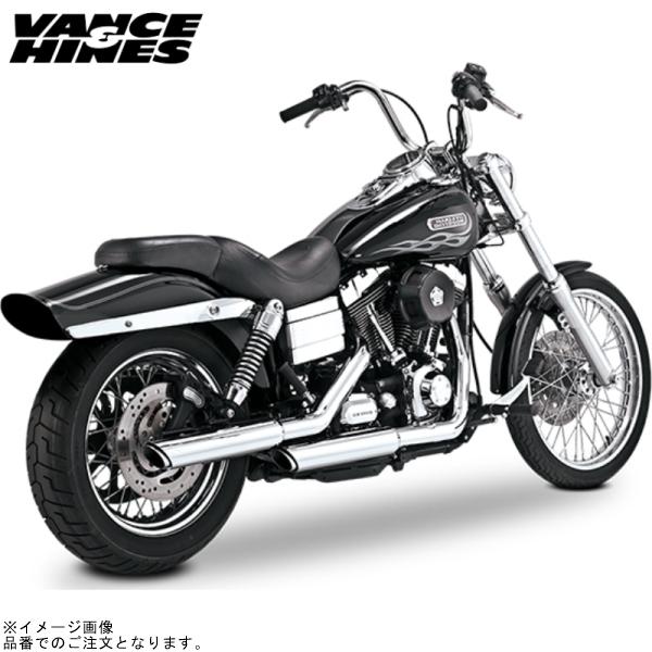 バンス&amp;ハインズ 1801-1526 PCX ツインスラッシュ 3インチ スリップオン クローム マ...