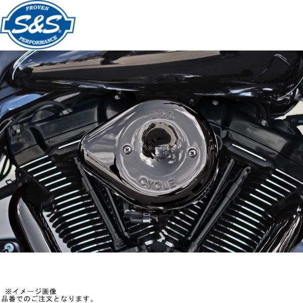 S＆S エスアンドエス 170-0781 ステルス エアクリーナーキット ティアドロップ スモーキー...