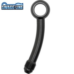SWAGE-LINE スウェッジライン BA929 バンジョーアダプター ロングサイド25° | SWAGE-LINE ステンレスブラック｜S-need