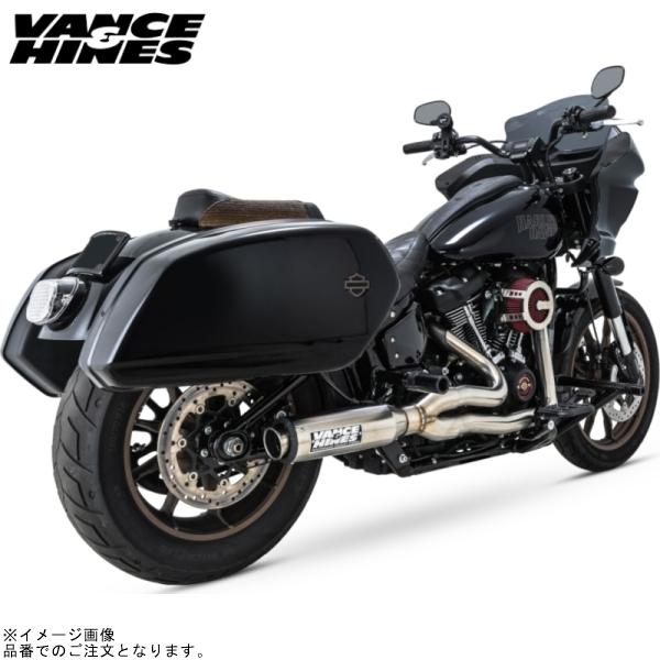 バンス&amp;ハインズ 1800-2719 Supersport 2-1 ステンレス マフラー SOFTA...