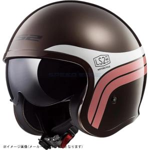 305992264S LS2 ヘルメット サイズ S SPITFIRE BROWN WHITE｜s-need